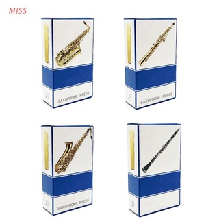 Miss 10 pzas/juego de palillos Para saxofón Alto/spirano/Tenor de fuerza 2.5 (1)