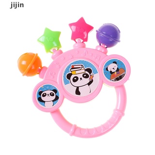 jijin Cartoon Infant baby bell rattles newborns toys hand toy for children . (2)