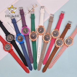 [DECS] Reloj Digital de cielo estrellado femenino luminoso reloj de cuarzo reloj + pulsera y nuevo
