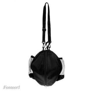 [FENTEER1] 2 bolsas de transporte impermeables para baloncesto, correa de hombro ajustable, color negro