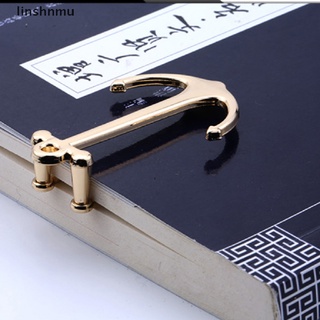 [linshnmu] Anchor Bookmarks Creative Bookmark Metal Page Holder For Students Teachers [HOT]