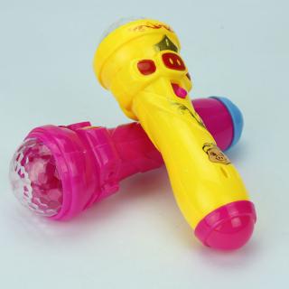 ELLE Altavoces de proyección micrófono Flash cielo estrellado luz niños juguete (9)