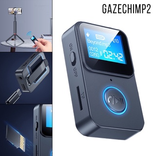 [GAZECHIMP2] Mini adaptador Bluetooth compatible con tarjeta TF receptor de Audio coche hogar sistema de sonido