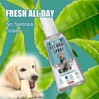 [Weteasd] desodorante oral para mascotas de tipo anguito, grande y pequeño, 30/60 ml