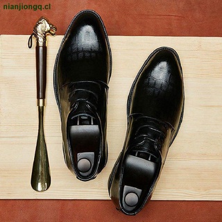 Negro Zapatos De Cuero De Los Hombres Transpirable Interior De Aumento Del Novio De La Juventud Británica Puntiagudo Dedo Pie De Negocios Ropa Formal Boda