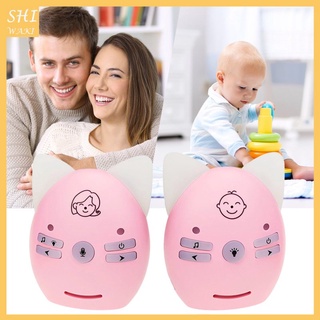 [Shiwaki] Baby Cry Detector bebé Monitor portátil de dos vías hablarnos enchufe azul enchufe de ee.uu.