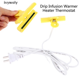 ivywoly goteo infusión calentador termostato calefacción parche bolsillo clip barra de infusión cl