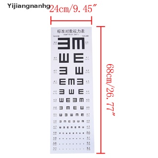 Yijiangnanhg Wallmounted Waterproof Eye Chart Testing Cahrt Visual Testing Chart for Hospital Hot (9)