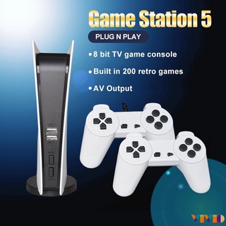 Game Console USB Wired Video Game Console With 1280 Classic Games 8 Bit TV Console Retro Handheld Game Player AV Output ♣.+