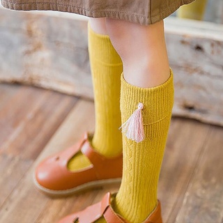 invierno nueva moda lindo niños mantener caliente largo antideslizante calcetines de piso (2)