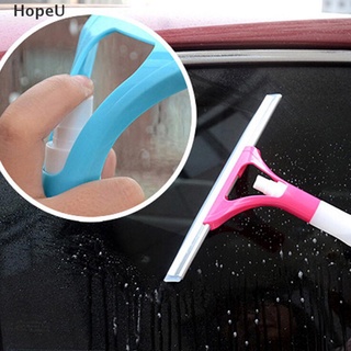 [HopeU] Spray tipo cepillo de limpieza de vidrio limpia ventana afeitadora coche limpiador de ventanas