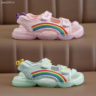 Niñas Bebé Sandalias De Verano De Los Niños s Zapatos De Playa 2021 Nuevos Princesa Suela Suave