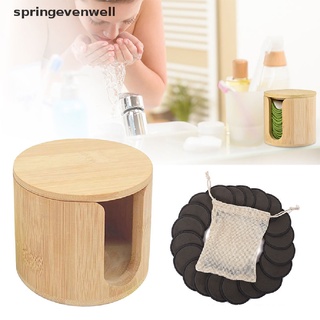 [springevenwell] 1/10/16pcs lavable reutilizable limpiador de algodón removedor de maquillaje suave almohadilla de limpieza caliente (7)