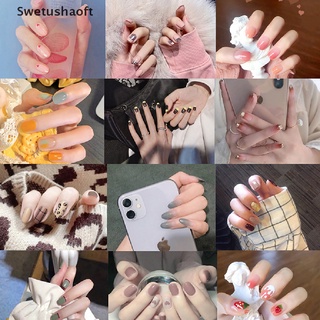 [sweu] uñas falsas jalea dedo dedo prensa de uñas en las uñas decoración de manicura uñas con pegamento bfd (1)