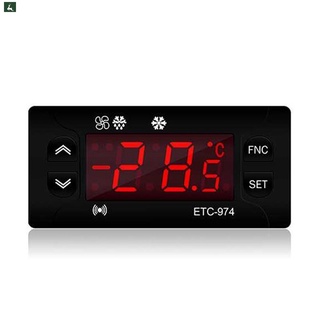 Etc-974 Mini Termostato Regulador De Termostato Termostato control De Termostato termosensor dual Ntc Sensor