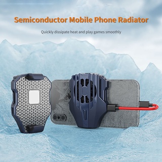 difficulta.cl Portable Cooling Fan Semiconductor Quick Cooling Game Cooling Fan Durable for Smartphone