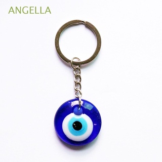 angella 30mm azul griego turco llavero regalo malvado diy charm moda suerte mal ojo/multicolor