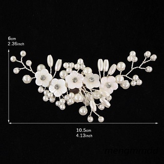 meng Shoe Clip Simulated Pearl Floral Beads Elegant DIY High Heel Charms Decoration Women Shoes Clips Buckle Fashion Clothing Sandals Unique
