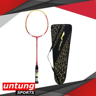 Ultra fuerte Li-Ning raqueta de bádminton US978 Plus