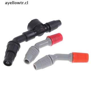 YELLOW Ajustable Spray Nozzle Weedkiller Cone Spare Parts Replace For Sprayer Lance .
