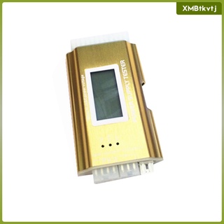 Digital LCD PC Ordenador Fuente De Alimentacin Probador 20/24 Pines Para BTX ITX ATX TFX Color Oro