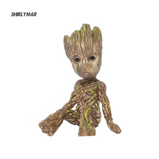 Figura de árbol sentado Groot modelo Groot juguete para niños