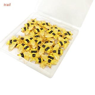 trail 20 unids/pack decorativo pushpin multi-púrpsoe pushpin lindo 3d en forma de abeja pulgar tachuelas set caja sellada para tablero de corcho pared