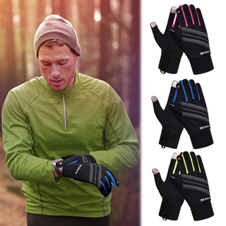 joinvelly guantes deportivos invierno al aire libre running térmico polar guantes de pantalla táctil