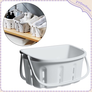 plástico de ducha caddy tote, portátil cesta de baño, moderno contenedor organizador de ducha, cesta de almacenamiento de plástico papelera para baño universidad dormitorio