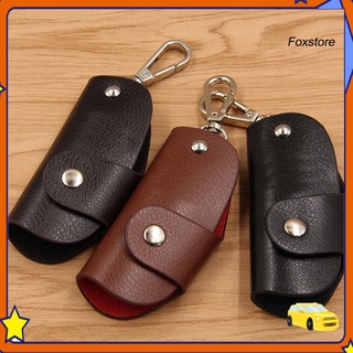 【FS】Fashion Multifunctional Genuine Leather Car Key Case Holder Pouch Men Wallet