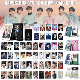 54 unids/caja KPOP BTS Lomo Card Set álbum Mini tarjeta de fotos postal Bangtan Boys colectiva Photocard (1)