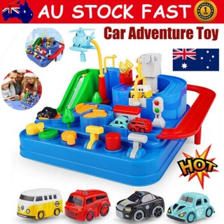 racing rail coche modelo de carreras juguete educativo niños pista coche aventura juego