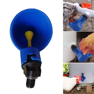 fundraising 10Pcs Poultry Automatic Drinking Water Cup Chick Quail Waterer Dispenser Bowl