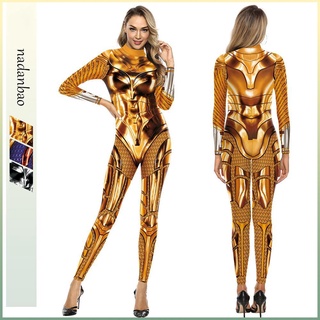 Magic nvxia body cos traje conjunto 3D impresión digital body Cosplay mujer spot