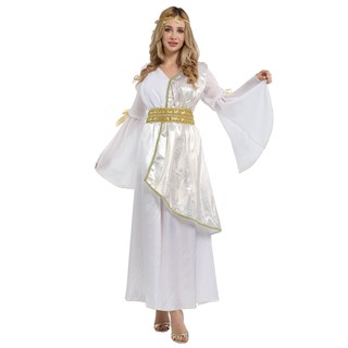 Grecia princesa disfraz vestido Athena diosa Cosplay ropa adulto Halloween Athena falda reina del reino unido