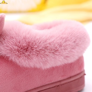 Zapatillas de uso General para hombre y mujer, invierno cálido, acolchado, suelo interior, hogar, zapatos acolchados
