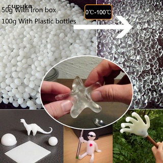 cupuka 50g/100g polimorfo termoplástico moldeable diy craft juguete morph plástico pellet cl