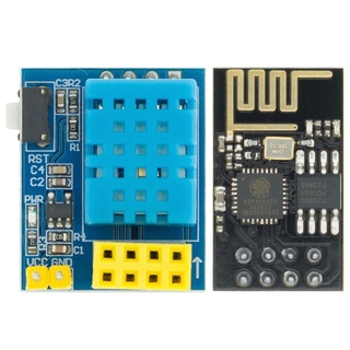 Esp8266 ESP-01 ESP-01S DHT11 módulo de Sensor de humedad de temperatura esp8266 Wifi NodeMCU Smart Home IOT Kit de bricolaje (sin ESP01)