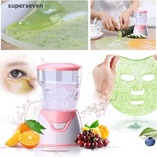[supers] mascarilla facial de colágeno natural para vegetales, frutas, frutas, máquina, cuidado de la piel, kit de spa.