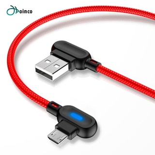 Codo con luz para Apple Cable de datos largo Cable USB carga rápida línea