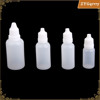 DROPS 10 paquetes mini botellas vacías gotero aceite perfume líquido gotas contenedor