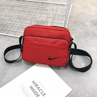 Nike negro Sling bolsas pequeña bolsa de deporte Crossbodybag al aire libre viajes senderismo Sling bolsas beg crossbody fesyen panas