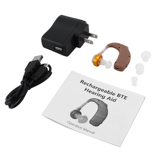Audífono recargable para ancianos/amplificador de sonido Invisible para sordos
