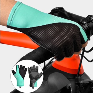 guantes de ciclismo de bicicleta acolchados de medio dedo guantes de bicicleta amortiguación antideslizante transpirable mtb ciclismo de carretera guantes para hombres mujeres