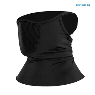 panduola deportes al aire libre ciclismo suave transpirable cuello polaina cubierta de la cara bufanda con filtro (8)