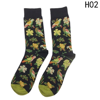 calcetines de algodón para hombre/calcetines casuales de moda de animales/regalo masculino colorido/mejor venta (6)