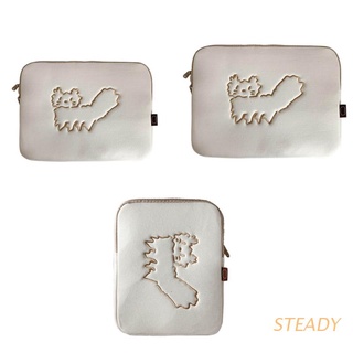 steady portátil funda bolsa para 9.7 10.8 11 13 pulgadas de dibujos animados gato portátil caso interior bolsas cubierta protectora