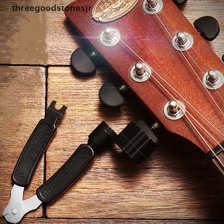 [thgs] 3 en 1/Cortador De cuerdas/removedor De pasadores Para Guitarra Banjo Mandolin gratis