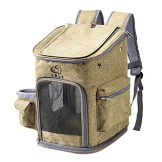 Pet Carrier Backpack Cat Dog Breathable Carry Bag for Outdoor Travel