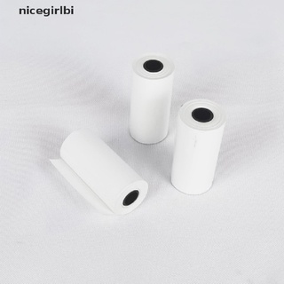 nicegirlbi 5 Rollos De Papel Adhesivo Imprimible Rollo Térmico Directo Con Autoadhesivo [Caliente]